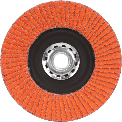Disques &agrave; lamelles - Quick Trim SG Blaze R980P, 7" x 5/8"-11, Type 27, Grain 40, C&eacute;ramique Sécurité Médic