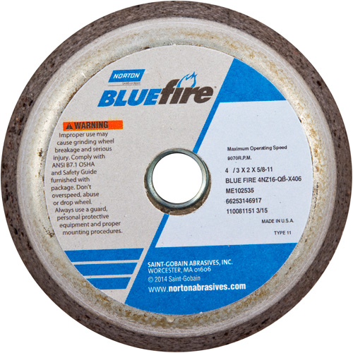Disque &agrave; &eacute;barbage portatif non renforc&eacute; BlueFire Sécurité Médic