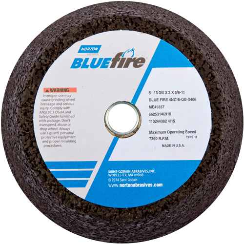 Disque &agrave; &eacute;barbage portatif non renforc&eacute; BlueFire Sécurité Médic