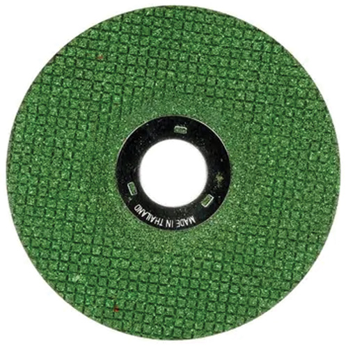 Meule flexible Green Corps, 4-1/2" x 1/8", Arbre 7/8", C&eacute;ramique, Type 27 Sécurité Médic