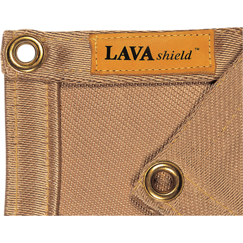 18-Oz. Silica Lavashield Welding Blanket, 3' W x 3' L, Rated Up To 1472°F(800°C) Sécurité Médic