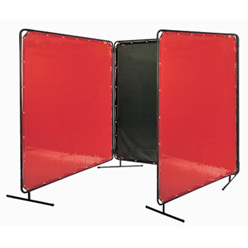 Welding Screen and Frame, Yellow, 6' x 6' Sécurité Médic