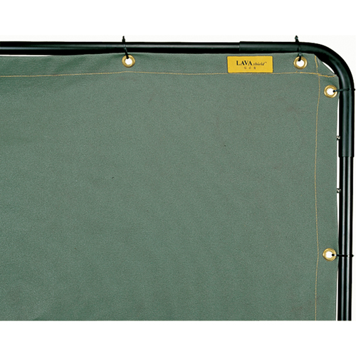 Lavashield Curtain, 68.5" x 68.5", Olive Sécurité Médic