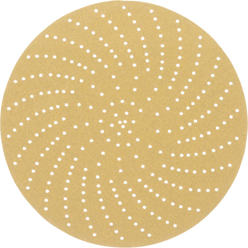 Hookit Clean Sanding Disc, 6" Dia., P120 Grit, Aluminum Oxide, C-Weight Sécurité Médic