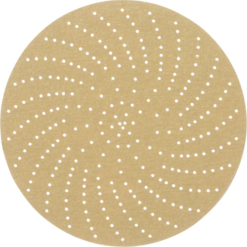 Hookit Clean Sanding Disc, 6" Dia., P320 Grit, Aluminum Oxide, C-Weight Sécurité Médic