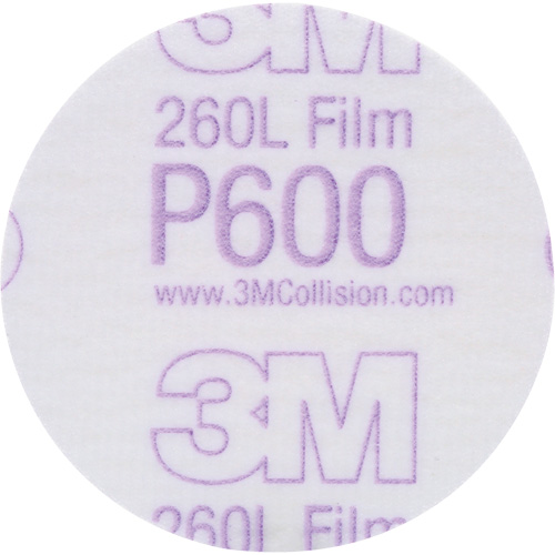 Gold Hookit Disc, 3" Dia., P600 Grit, Aluminum Oxide, C-Weight Sécurité Médic