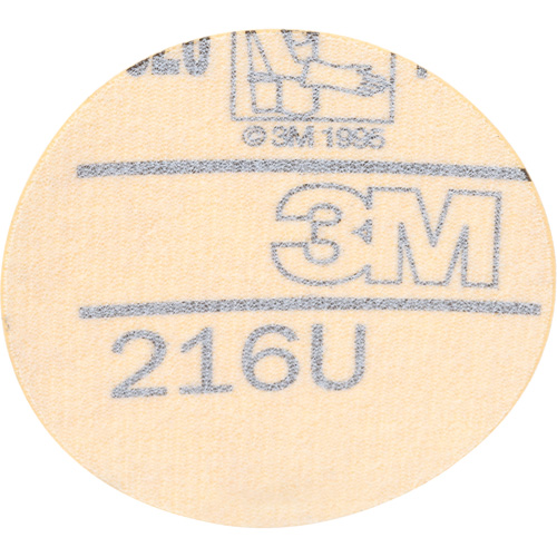 Gold Hookit Disc, 3" Dia., P320 Grit, Aluminum Oxide, C-Weight Sécurité Médic