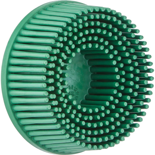 Scotch-Brite Roloc Bristle Disc, Ceramic, Coarse Grit, 2" Dia. Sécurité Médic