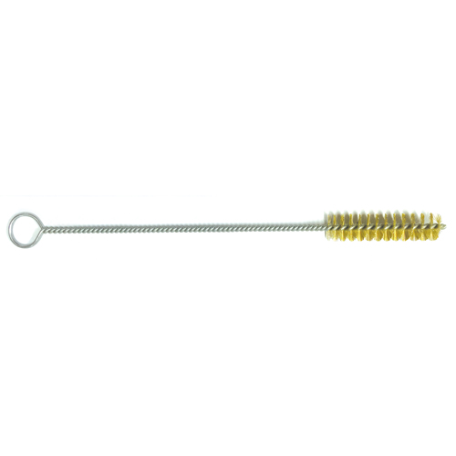 Brosse pour tubes torsad&eacute;e, 3/8" dia. x 2" l, 8" longueur hors tout Sécurité Médic