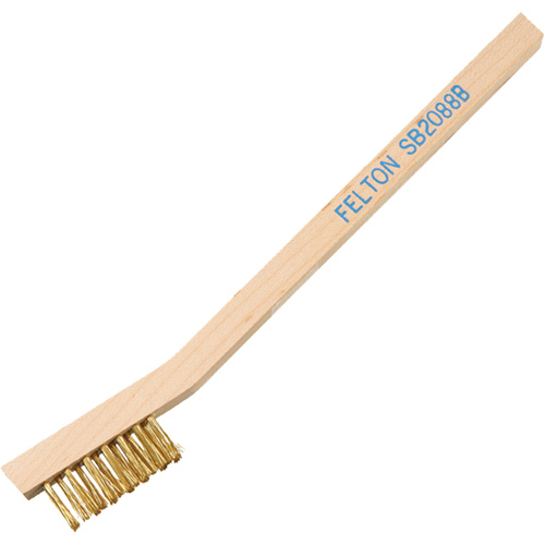 Small Cleaning Scratch Brushes, Nylon, 3 x 7 Wire Rows, 7-3/4" Long Sécurité Médic