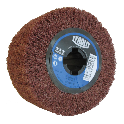 Pro-Line Surface Conditioning Drum, 4" Dia. x 2" W, 3/4" Arbor, Coarse Grit, Aluminum Oxide Sécurité Médic