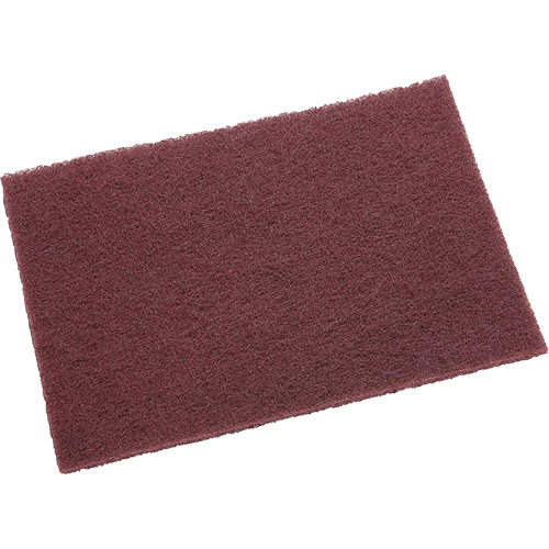 Non-Woven Hand Pad, Aluminum Oxide, 9'' x 6'', Very Fine Grit Sécurité Médic