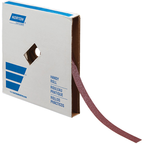 Metal Sanding Roll, Aluminum Oxide, 1" W x 150' L, 60 Grit Sécurité Médic