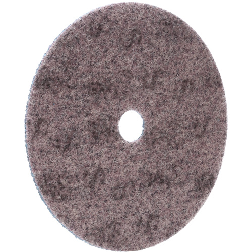 Disques de conditionnement de surface &agrave; boucles et crochets Scotch-Brite, 7" dia., Grain Cors&eacute;, C&eacute;ramique Sécurité Médic