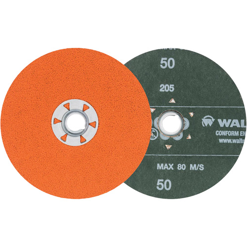Disque de sablage Coolcut XX, 5" dia., Grain 50, C&eacute;ramique Sécurité Médic