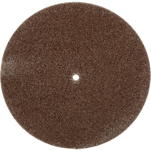 Meule homog&egrave;ne SST, ST- UW Scotch-Brite, 6" x 3/16", Arbre de 1/4", Grain de Fin, Oxyde d'aluminium Sécurité Médic
