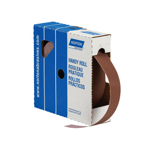 Sanding Handy Roll, Aluminum Oxide, 3" W x 150' L, P80 Grit Sécurité Médic