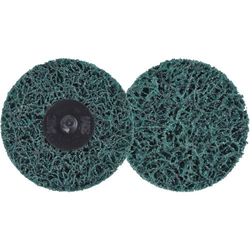 Scotch-Brite Roloc Clean & Strip XT Pro Extra Cut Disc, 3" Dia., Extra Coarse Grit, Aluminum Oxide Sécurité Médic