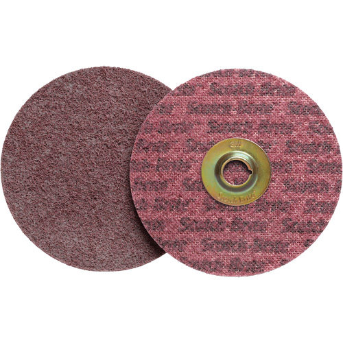 Scotch-Brite Roloc Surface Conditioning Disc, 2" Dia., Medium Grit, Aluminum Oxide Sécurité Médic