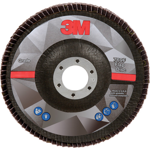 769F Quick Change Flap Disc, 5" x 7/8", Type 29, 40+ Grit, Ceramic Sécurité Médic