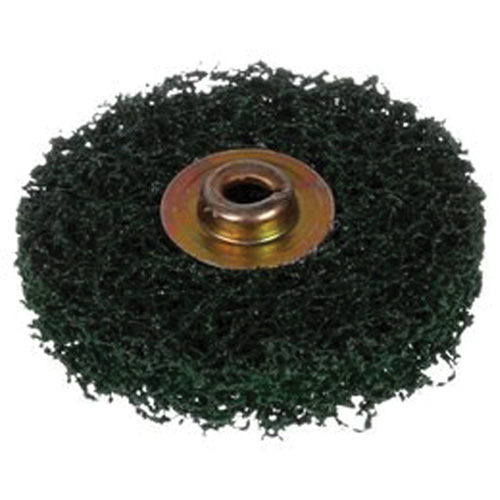 Disque HS de polissage et de brossage &agrave; changement rapide Standard Abrasives, 2" dia., Grain Cors&eacute;, Oxyde d'aluminium Sécurité Médic