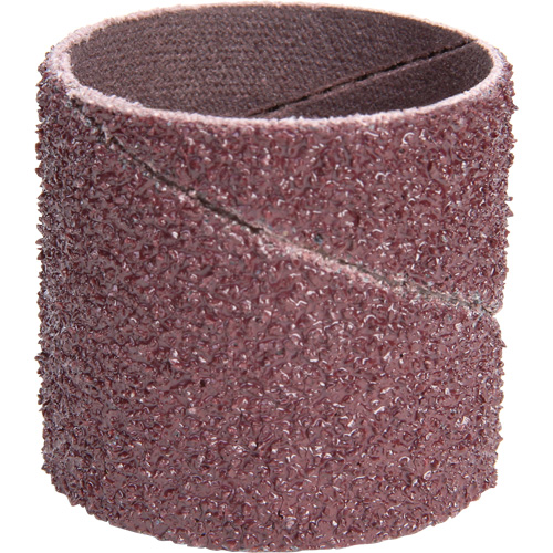 Spiral Bands-Evenrun Spiral Bands 241D, 1/2" x 1", Aluminum Oxide, P80 Grit Sécurité Médic
