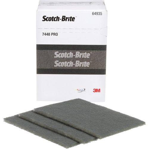 Tampon pour la pr&eacute;paration manuelle des surfaces Scotch-Brite Pro, Carbure de silicium, 9" x 6", Grain Ultra fin Sécurité Médic