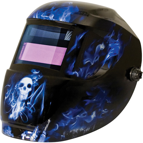 Carrera ArcOne&reg; Hood, 2" L x 3" W View Area, 9 - 13 Shade Range, Blue Sécurité Médic