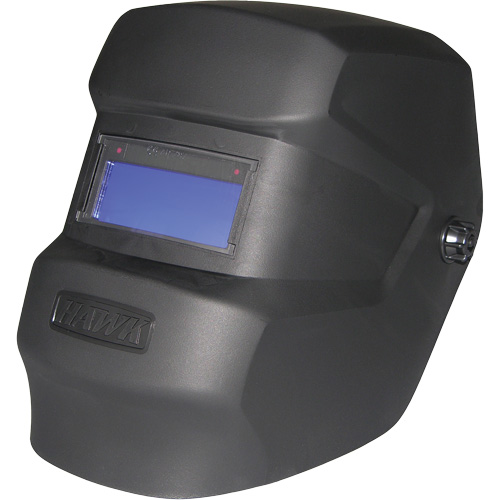 ArcOne&reg; Hawk&reg; Welding Helmet, 2" L x 4" W View Area, 10 Shade Range, Black Sécurité Médic