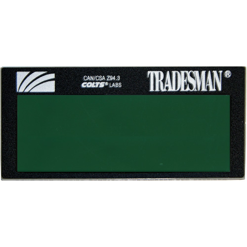 ArcOne&reg; Tradesman Auto-Darkening Single Lense, 2" W x 4-1/4" H Viewing Area, For Use With ArcOne&reg; Sécurité Médic