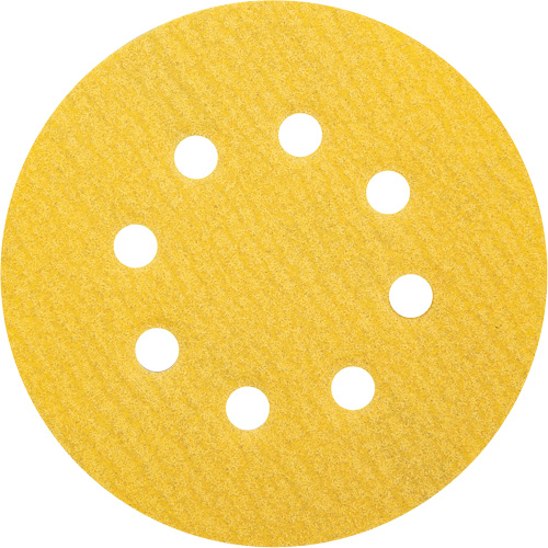 Gold Reserve A296 Paper H&L Vacuum Disc, 5" Dia., 120 Grit, Aluminum Oxide, C-Weight Sécurité Médic