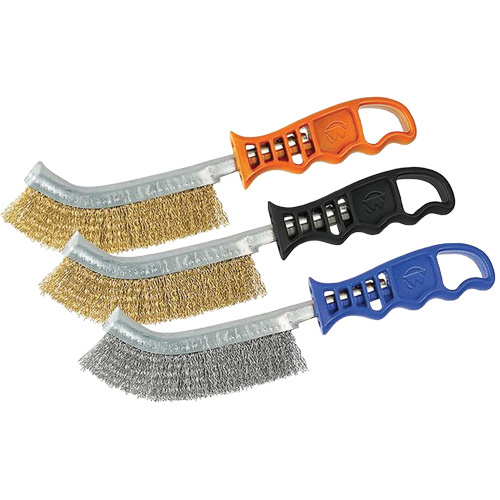 Stainless Steel Scratch Brush, 9-5/8" Long Sécurité Médic