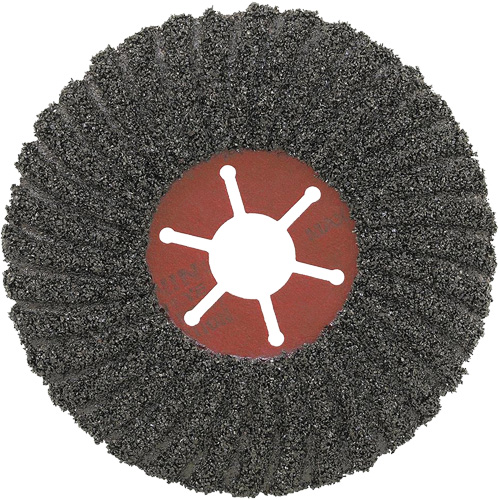 Powerflex Semi-Flexible Disc, 5" Dia., C24 Grit, Silicon Carbide Sécurité Médic