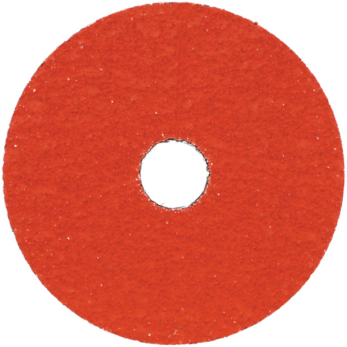 Disque en fibre Blaze F980, C&eacute;ramique d'alumine, 36, 4-1/2" Dia x 7/8" Arbre Sécurité Médic