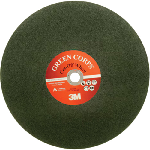 Meule &agrave; d&eacute;couper Green Corps, 16" x C&eacute;ramique, 20 000 Tr/min Sécurité Médic