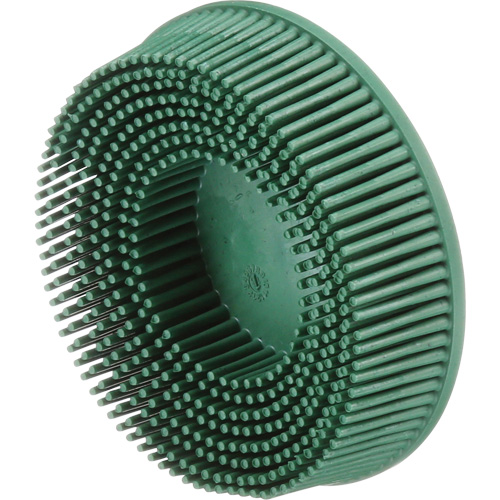 Scotch-Brite Roloc Bristle Disc, Ceramic, 3" Dia. Sécurité Médic