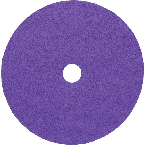 Disque en fibre Cubitron 3, C&eacute;ramique, 60+, 9-1/8" Dia x 7/8" Arbre Sécurité Médic