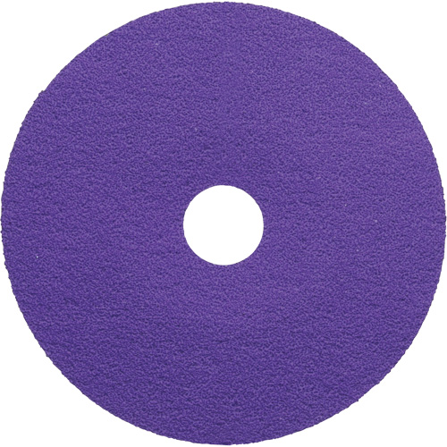 Disque en fibre Cubitron 3, C&eacute;ramique, 80+, 4-1/2" Dia x 7/8" Arbre Sécurité Médic