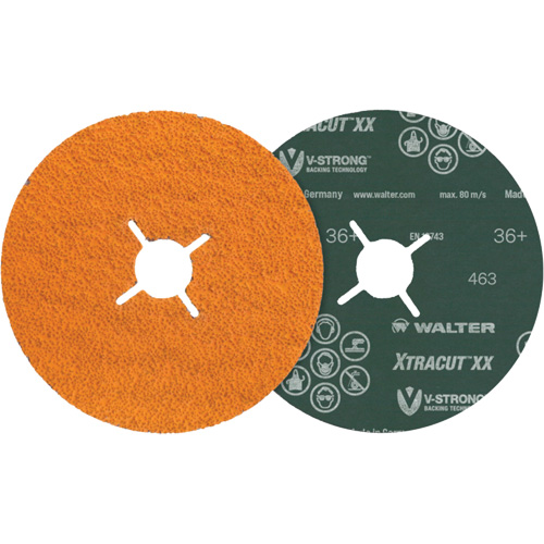 Disque XTRACUT XX, C&eacute;ramique, 60+, 6" Dia x 7/8" Arbre Sécurité Médic