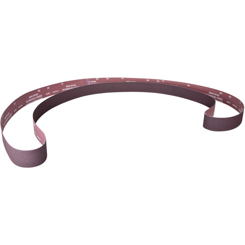 Metalite&reg; Narrow Backstand Sanding Belt, 4" W x 132" L, Aluminum Oxide, 120 Grit Sécurité Médic
