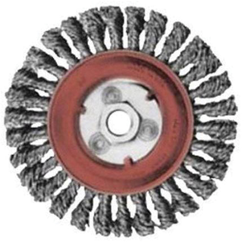 Roue compl&egrave;te de c&acirc;ble de torsion, Dia. 5", Fils 0,02", Arbre 5/8"-11, Acier Sécurité Médic