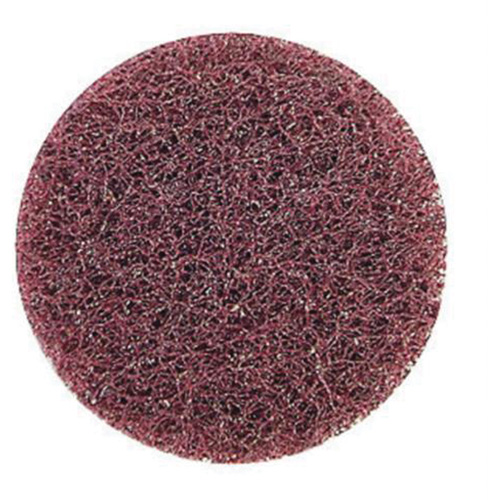 Bear-Tex&reg; High Strength Non-Woven Quick-Change Buffing Disc, 2" Dia., Medium Grit, Aluminum Oxide Sécurité Médic