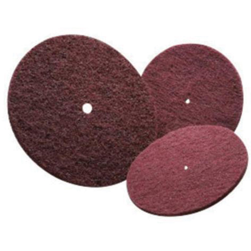 Bear-Tex&reg; High Strength Non-Woven Disc, 6" Dia., Very Fine Grit, Aluminum Oxide Sécurité Médic
