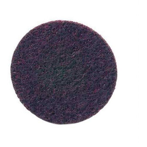 Bear-Tex&reg; Rapid Prep Non-Woven Hook & Loop Disc, 8" Dia., Medium Grit, Aluminum Oxide Sécurité Médic