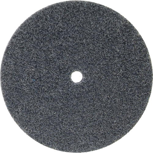 Disque unifi&eacute; non tiss&eacute; Bear-Tex, 3" x 1/4", Arbre de 1/4", Grain de Fin, Carbure de silicium Sécurité Médic