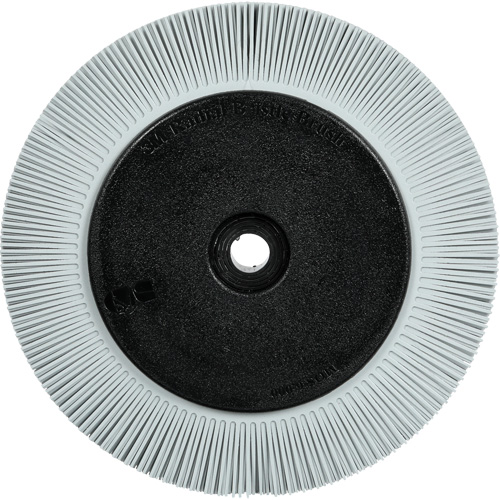 Scotch-Brite Type S Precision Radial Bristle Brush PN-RB with Flange, Ceramic, 120+ Grit, 8" Dia. Sécurité Médic