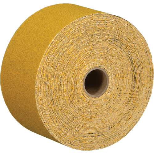 Stikit Gold Sheet Roll 02785, Aluminum Oxide, 2-3/4" W x 135' L, 220 Grit Sécurité Médic
