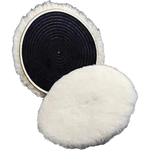 Finesse-it Natural Buffing Pad 82531, 7" Dia., Wool Sécurité Médic