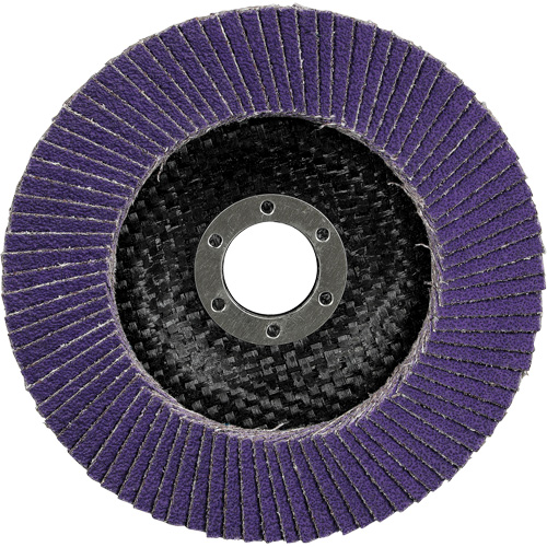 Disque &agrave; lamelles plate 1169F Cubitron 3, 7" x 7/8", Type T27, Grain 40+, C&eacute;ramique Sécurité Médic