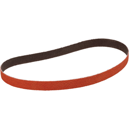 Courroie abrasive en tissu 777F, 3/4" la x 18" lo, Oxyde d'aluminium/C&eacute;ramique, Grain 120 Sécurité Médic
